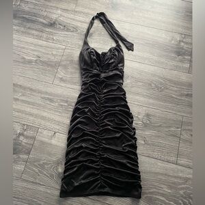 Ruby Rox Elegant Black Backless Dress